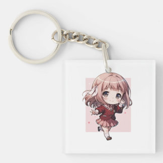 ACRYLIC KEY HOLDER FOR CUTE ANIME CHARACTER KEY RING