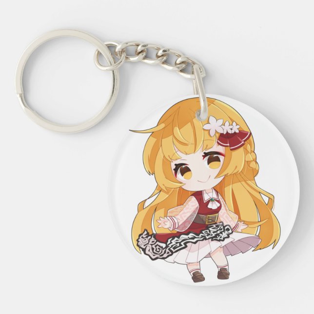 ACRYLIC KEY HOLDER KEY RING (Front)