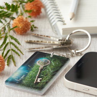 acrylic key ring