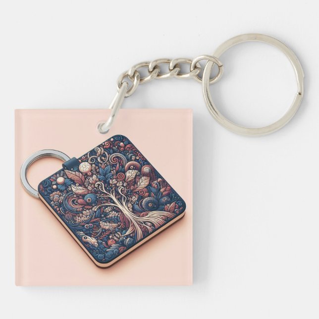 Acrylic Keychain (Back)