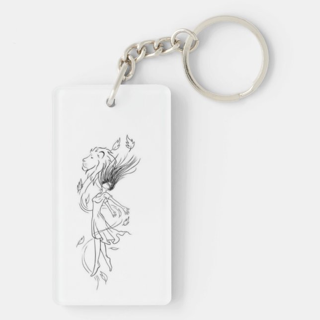 Acrylic Keychain  (Back)