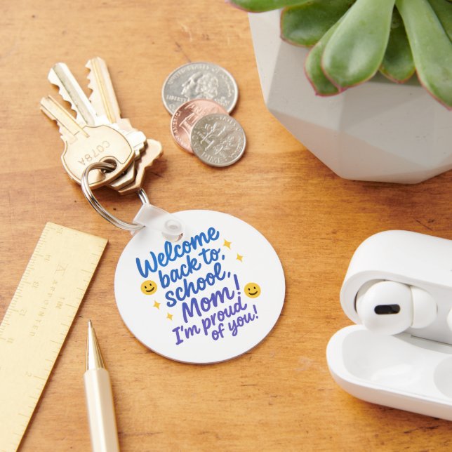 Acrylic Keychain - Back to school - Proud of you (Desk)