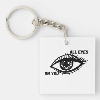 Acrylic keychain Bold & Minimal Keychain