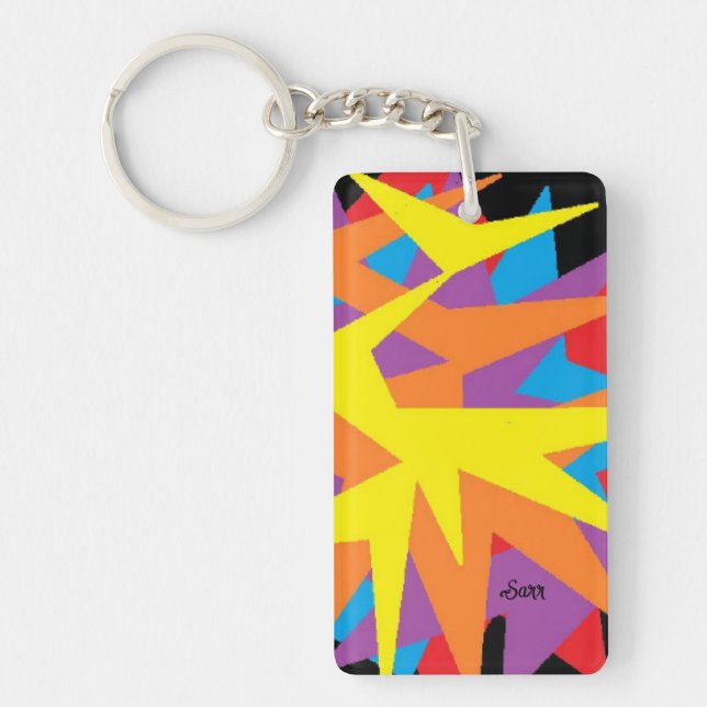 Acrylic Keychain : Confusion (Front)