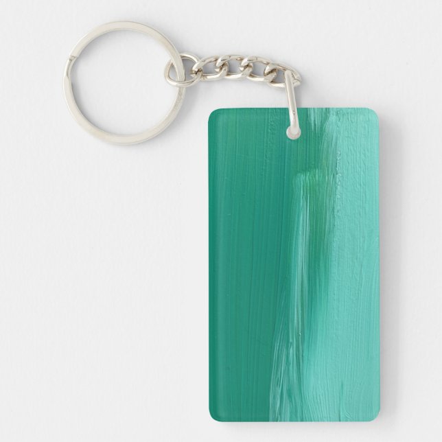 Acrylic Keychain in Bermuda Shores Design (Front)