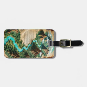 Acrylic Keychain Luggage Tag