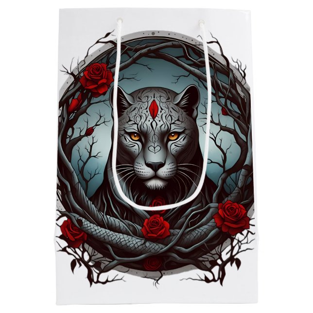 Acrylic Keychain Medium Gift Bag (Back)