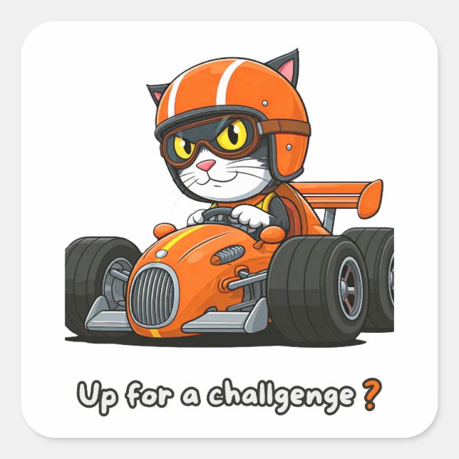 Acrylic Keychain Square Sticker (Front)