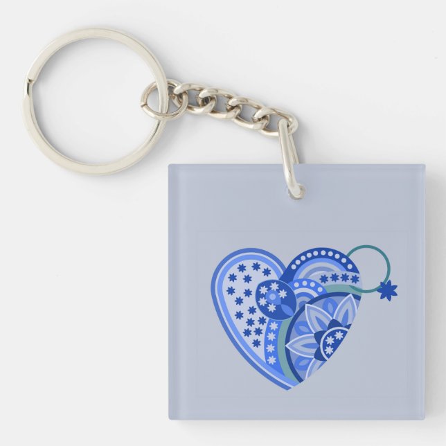 Acrylic Keychain WITH LOVE (Front)