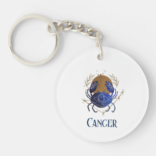 Acrylic Keychain-Zodiac Cancer Keychain