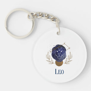 Acrylic Keychain-Zodiac Leo Keychain