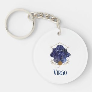 Acrylic Keychain-Zodiac Virgo Keychain