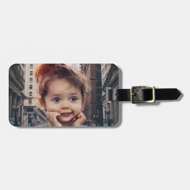 Acrylic Luggage Tag (Front Horizontal)