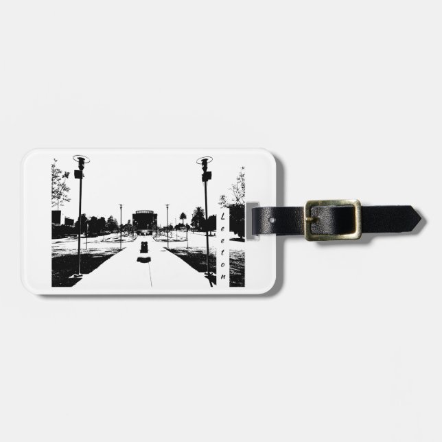 Acrylic Luggage Tag (Front Horizontal)