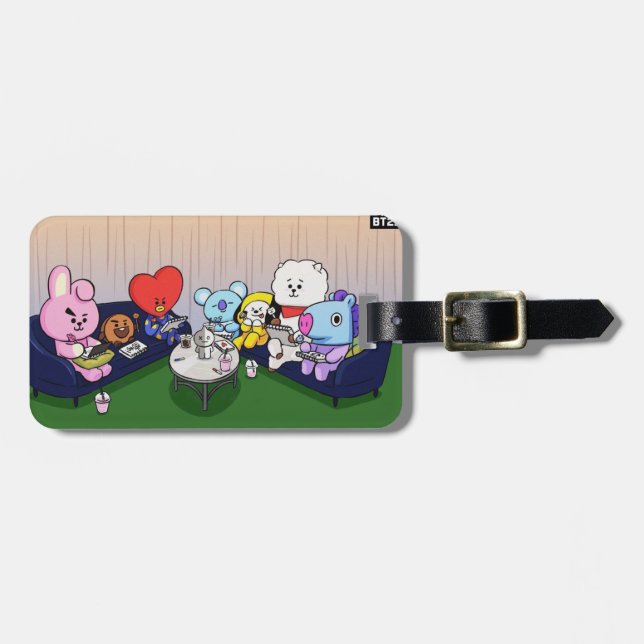 Acrylic Luggage Tag (Front Horizontal)