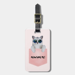 Acrylic Luggage Tag
