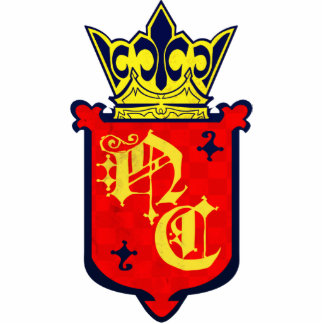 Acrylic November Criminals Shield Cutout Pin Photo Sculpture Badge