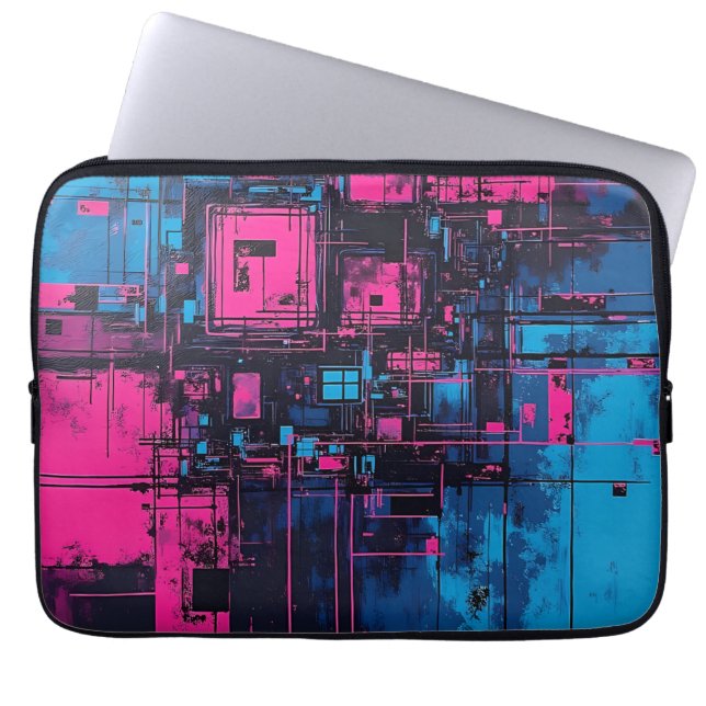 Acrylic one  laptop sleeve (Front)