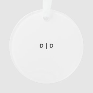 Acrylic Ornament, Acrylic Circle Ornament