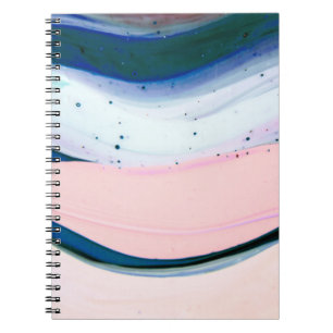 acrylic, paint, abstract. Closeup of the painting. Notebook