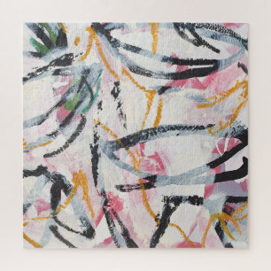 Acrylic Paint Design Element Jigsaw Puzzle