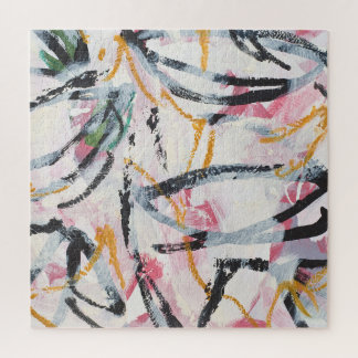 Acrylic Paint Design Element Jigsaw Puzzle