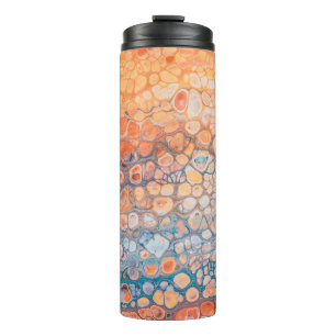 Acrylic paint thermal tumbler