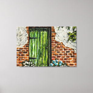 Acrylic painting by Sian Butler Canvas Print