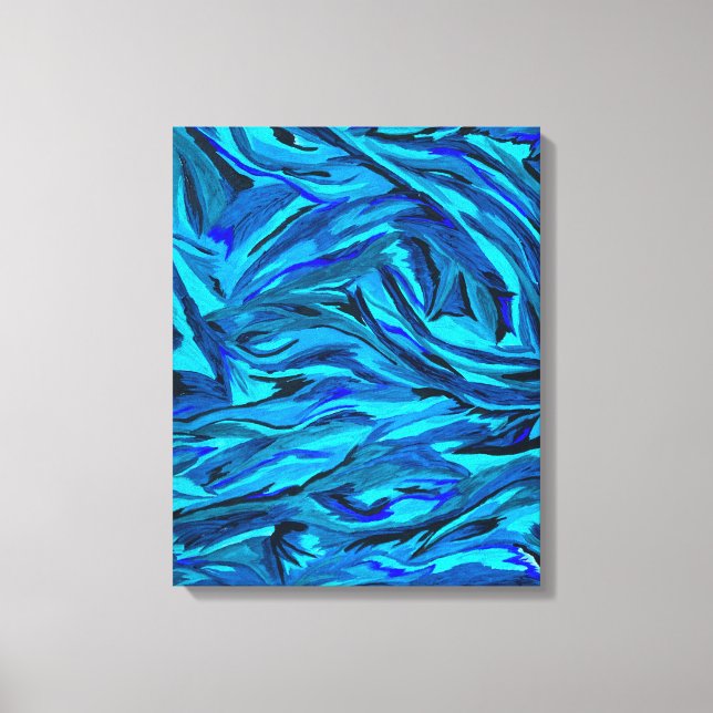 Acrylic Painting Canvas Print (Front)