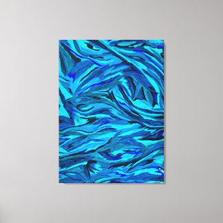 Acrylic Painting Canvas Print
