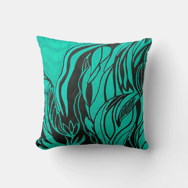 Acrylic painting cushion (Front)