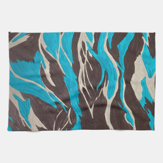 Acrylic Painting Tea Towel