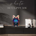 Acrylic Photo Sculpture.Turns a photo into statue. Photo Sculpture Magnet<br><div class="desc">Unique Stand Up Acrylic Photo Sculpture Statuette. Create your own personalised home or office decor by uploading cherished digital images or photos! Zazzle's custom photo sculptures allow you to transform your beloved picture or portrait into a unique memento, converting your photograph or digital image into a three-dimensional photo sculpture, also...</div>