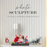Acrylic Photo Sculpture.Turns a photo into statue! Standing Photo Sculpture<br><div class="desc">Unique Stand Up Acrylic Photo Sculpture Statuette. Create your own personalised home or office decor by uploading cherished digital images or photos! Zazzle's custom photo sculptures allow you to transform your beloved picture or portrait into a unique memento, converting your photograph or digital image into a three-dimensional photo sculpture, also...</div>