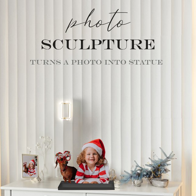 Acrylic Photo Sculpture.Turns a photo into statue! Standing Photo Sculpture (Creator Uploaded)
