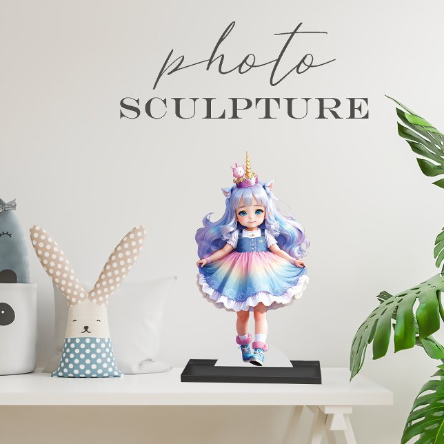 Acrylic Photo Sculpture.Turns a photo into statue! Standing Photo Sculpture (Creator Uploaded)