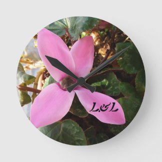 Acrylic round clock (medium sized)