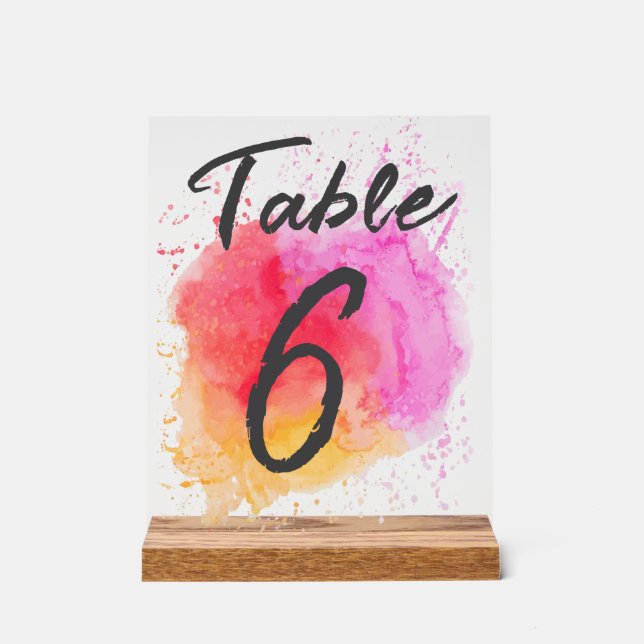 Acrylic Sign (Front)