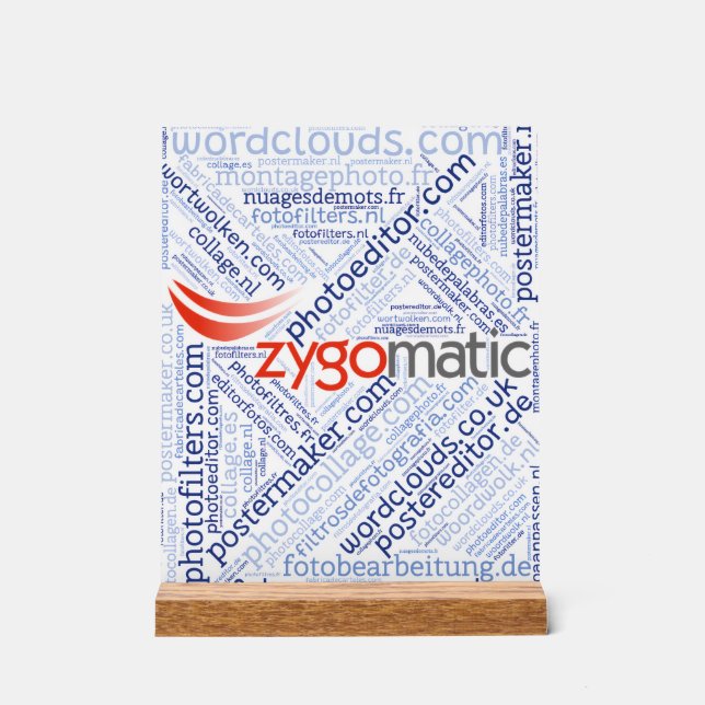 Acrylic Sign (portrait) (Front)