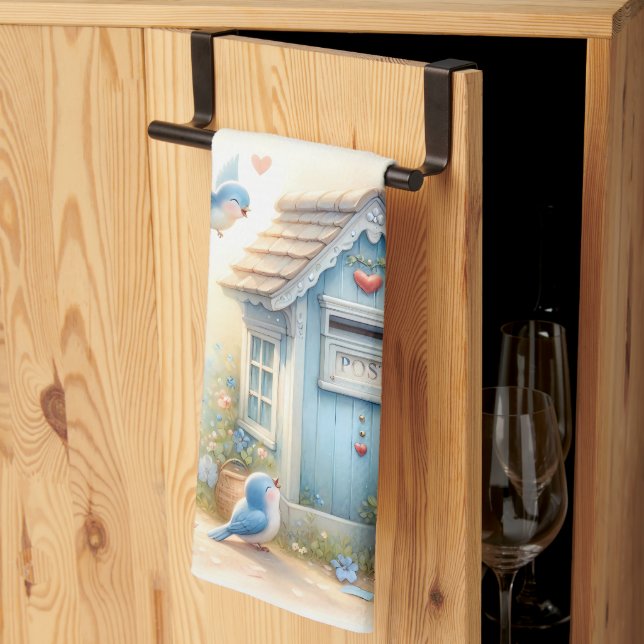 Acrylic Tray Tea Towel (Thirds Fold)