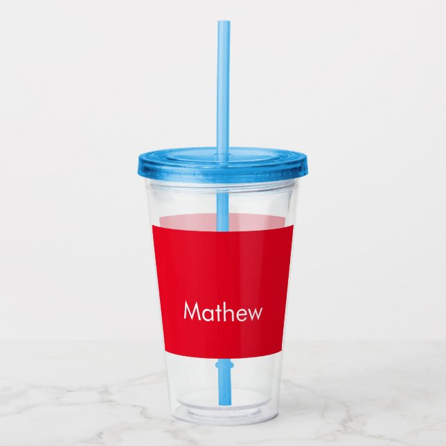 Acrylic Tumbler (Front)