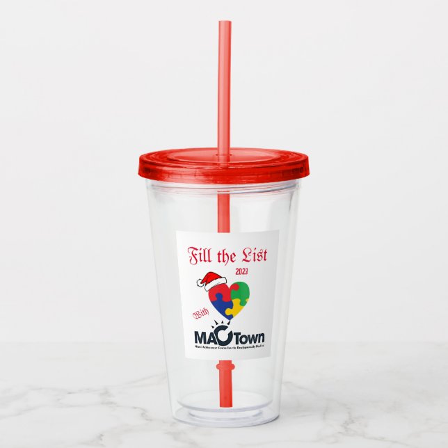 Acrylic Tumbler (Front)
