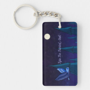 Acrylic Tyto Owl Keychain