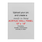 Acrylic Wall Art 10 x 14 - Add pics and text!