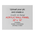 Acrylic Wall Art 20 x 16 - Add pics and text!