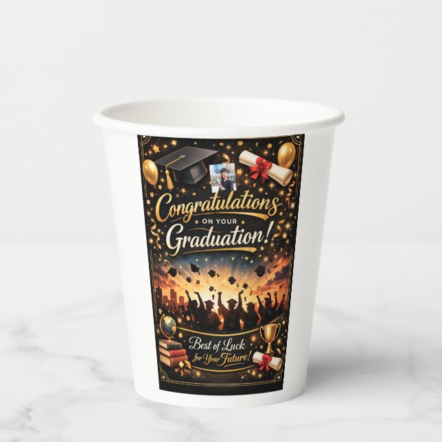 Acrylic Wall Art Paper Cups (Front)