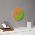 Acrylic Wall Clock<br><div class="desc">Designed for people all over the world.</div>