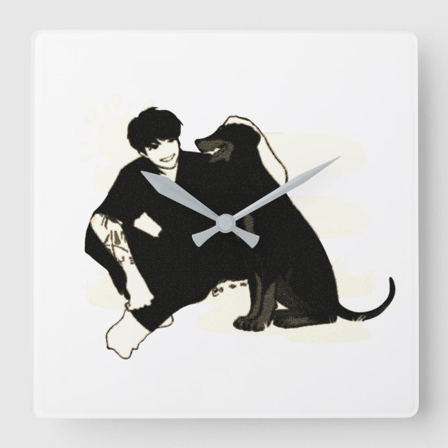 Acrylic Wall Clock (Front)