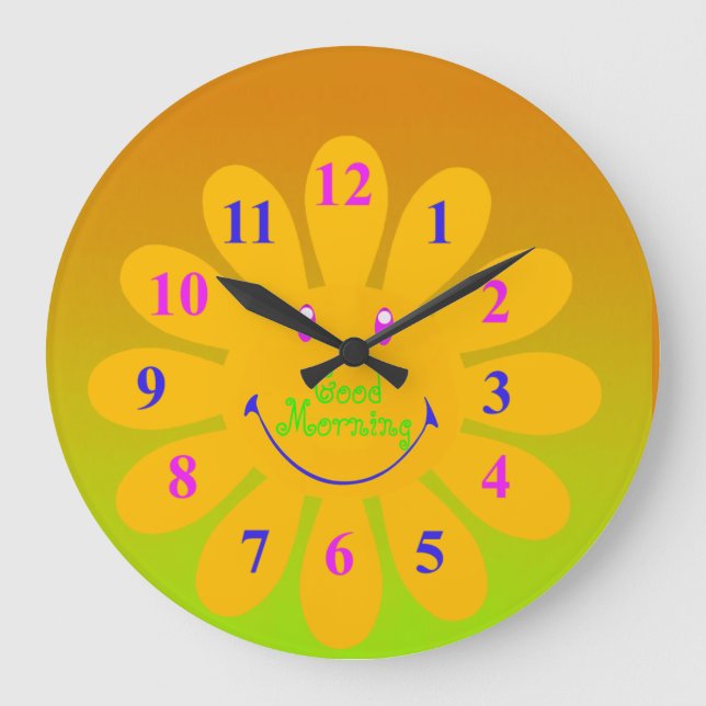 Acrylic Wall Clock (Front)