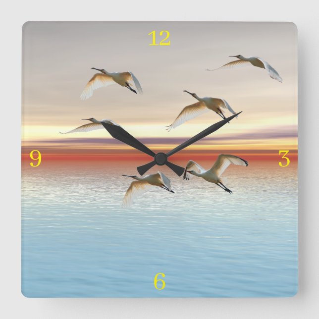 Acrylic Wall Clock (Front)